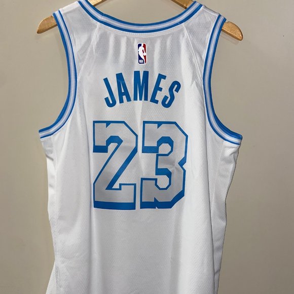 Nike Lebron James Lakers City Edition 2021 Swingman Jersey CN1737